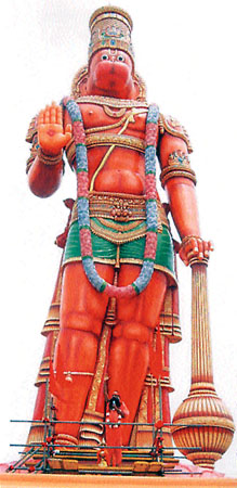 85-Feet Hanuman at Trinidad, West Indies